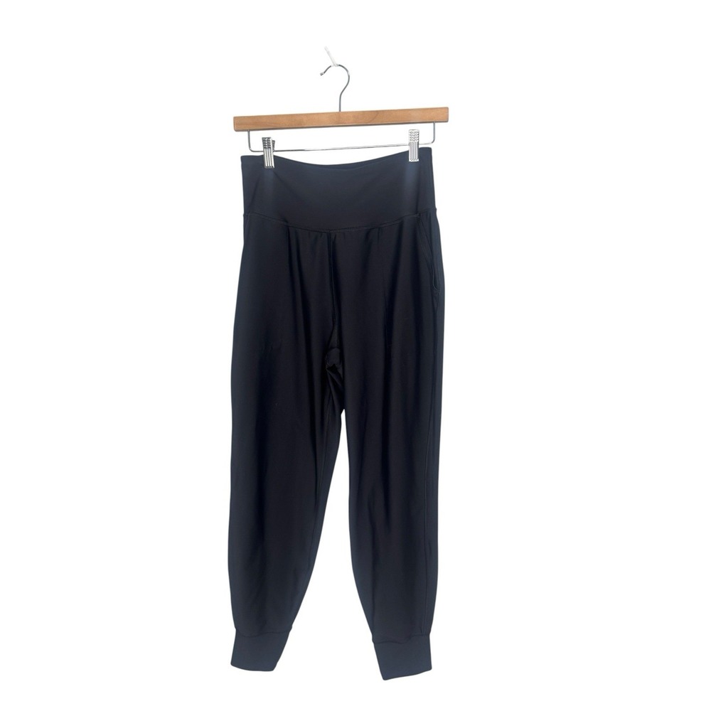 Old Navy Active Powersoft High Rise Joggers Black Women's Size M Go-Dry